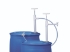 Barrel pump Ultrarein from PTFE with spout, 40 cm