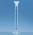 Mixing cylinders, class A,with PP stopper cap. 250 ml, Borosilicate 3.3 incl. DAkkS certificate