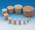 Cork stoppers, 12 x 15 x 22 mm high