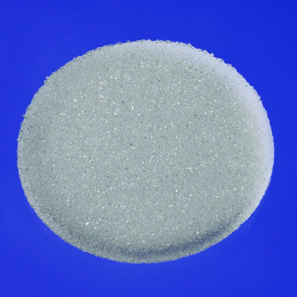 Quartz Glass Filter Plate, biplan 90 mm, porosity 2, thickness 6,0 mm +/- 0,2 mm